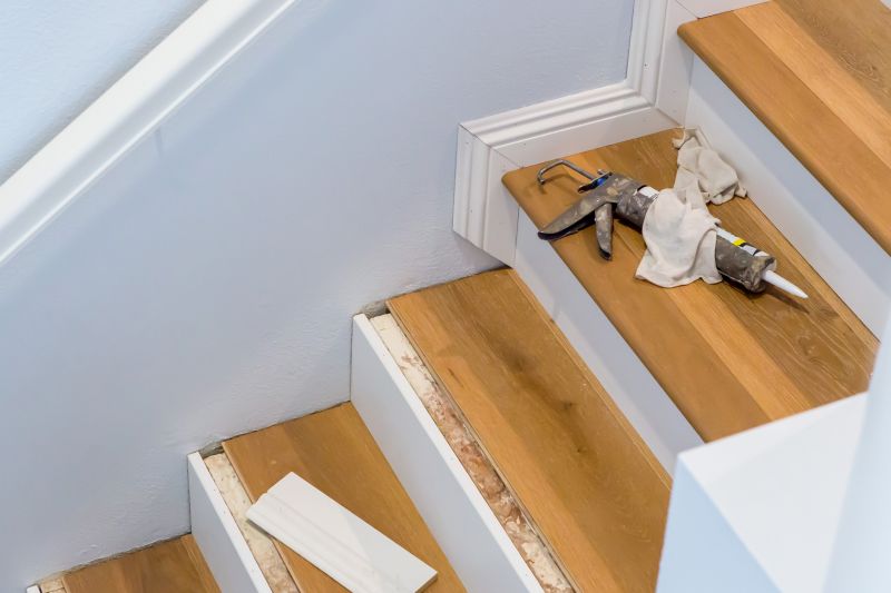 Wood Handrail Repair in Olathe, KS