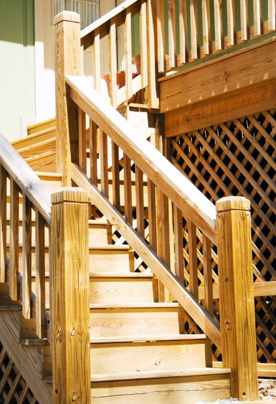 Wood Banister Repair Service in Olathe, KS